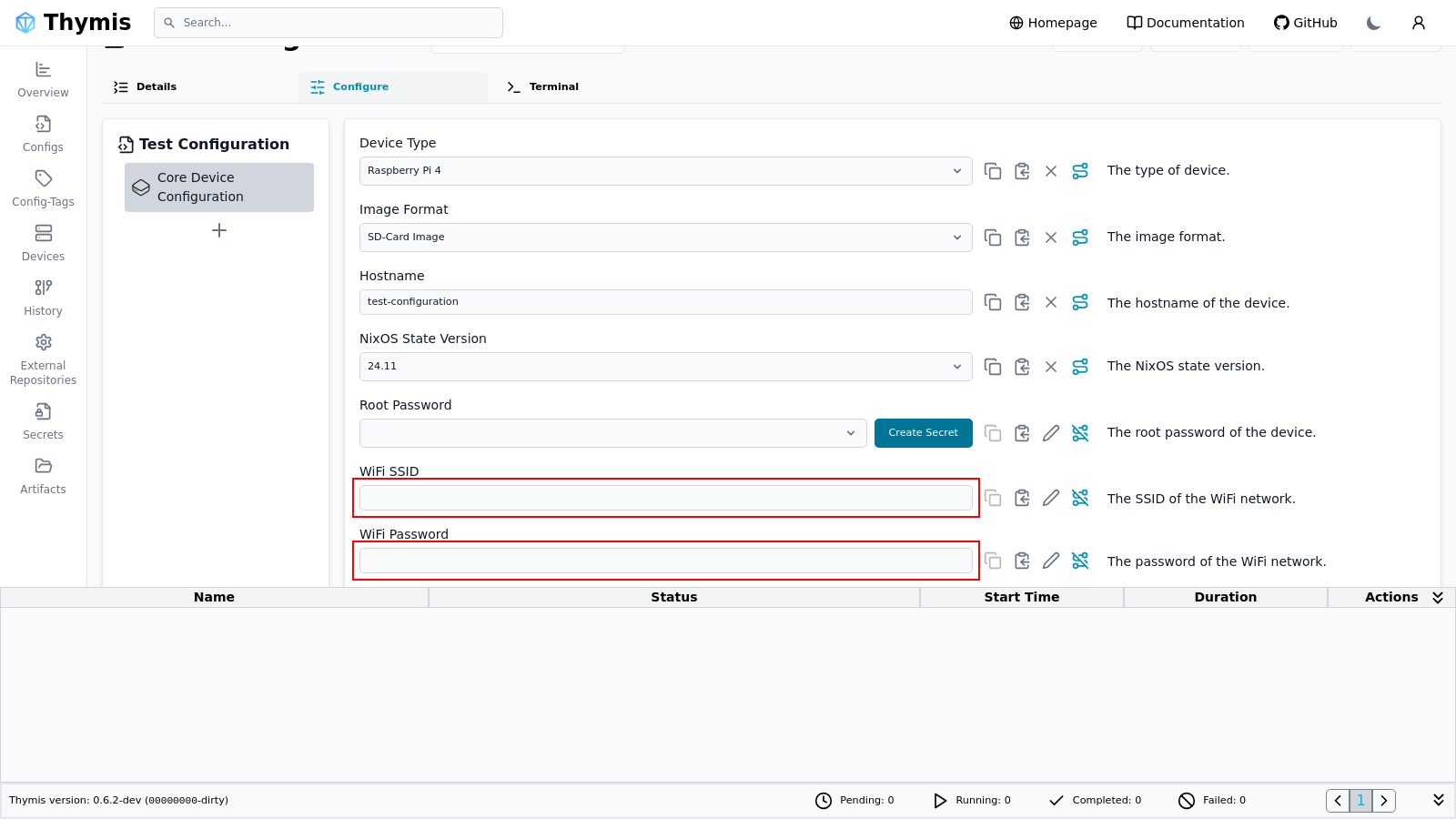 Wi‑Fi Settings