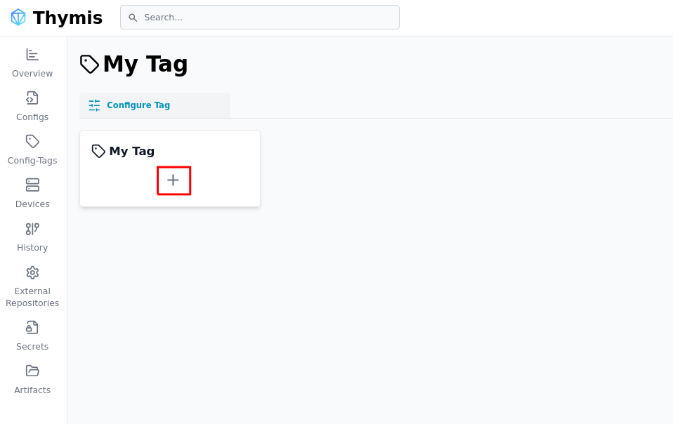 Add module to tag