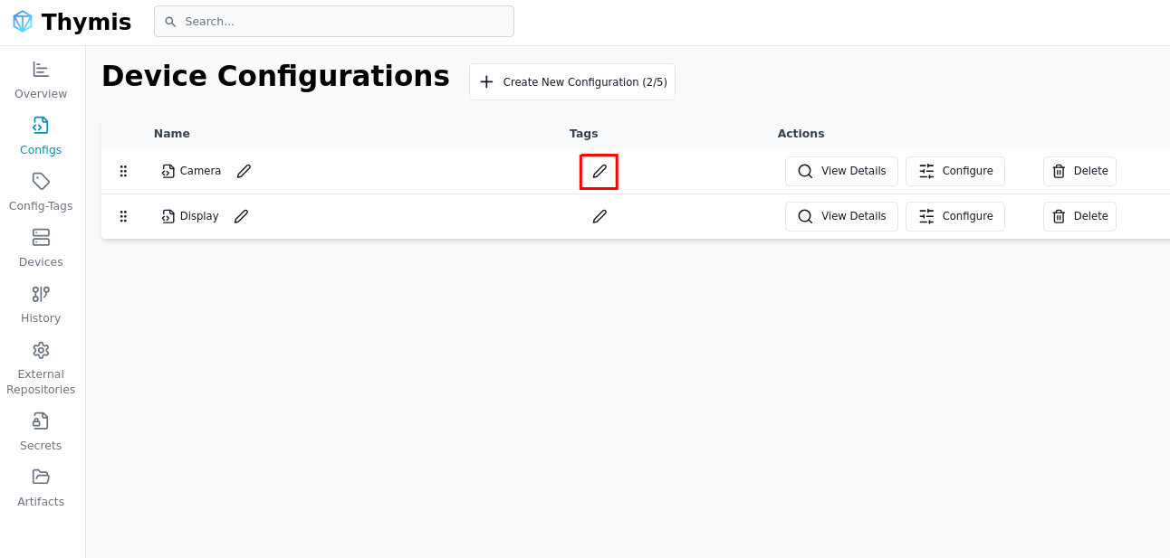 Assign tag