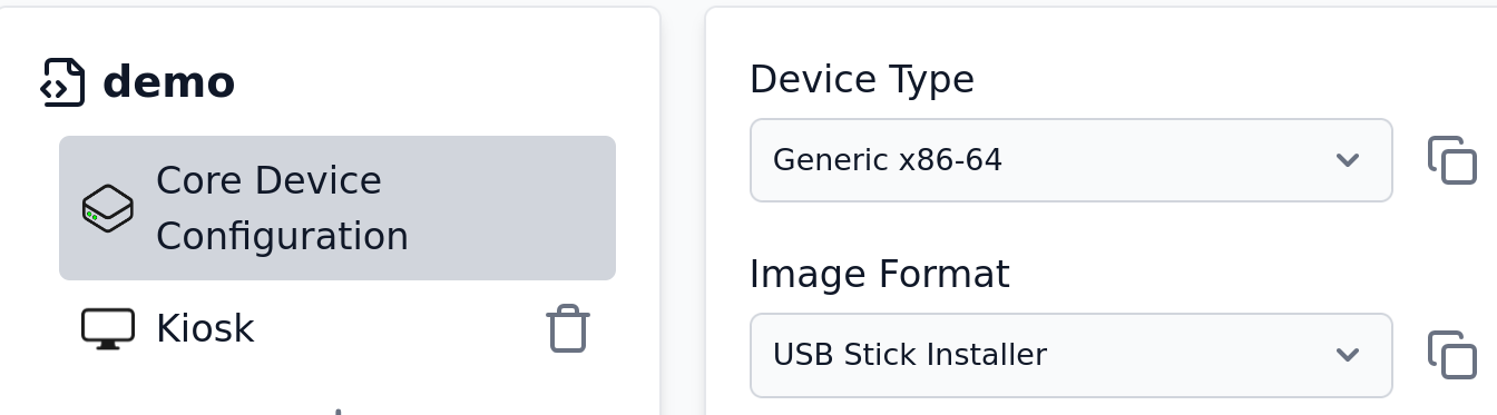 Select Generic Device Type