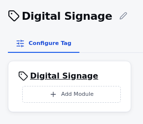 Tag page